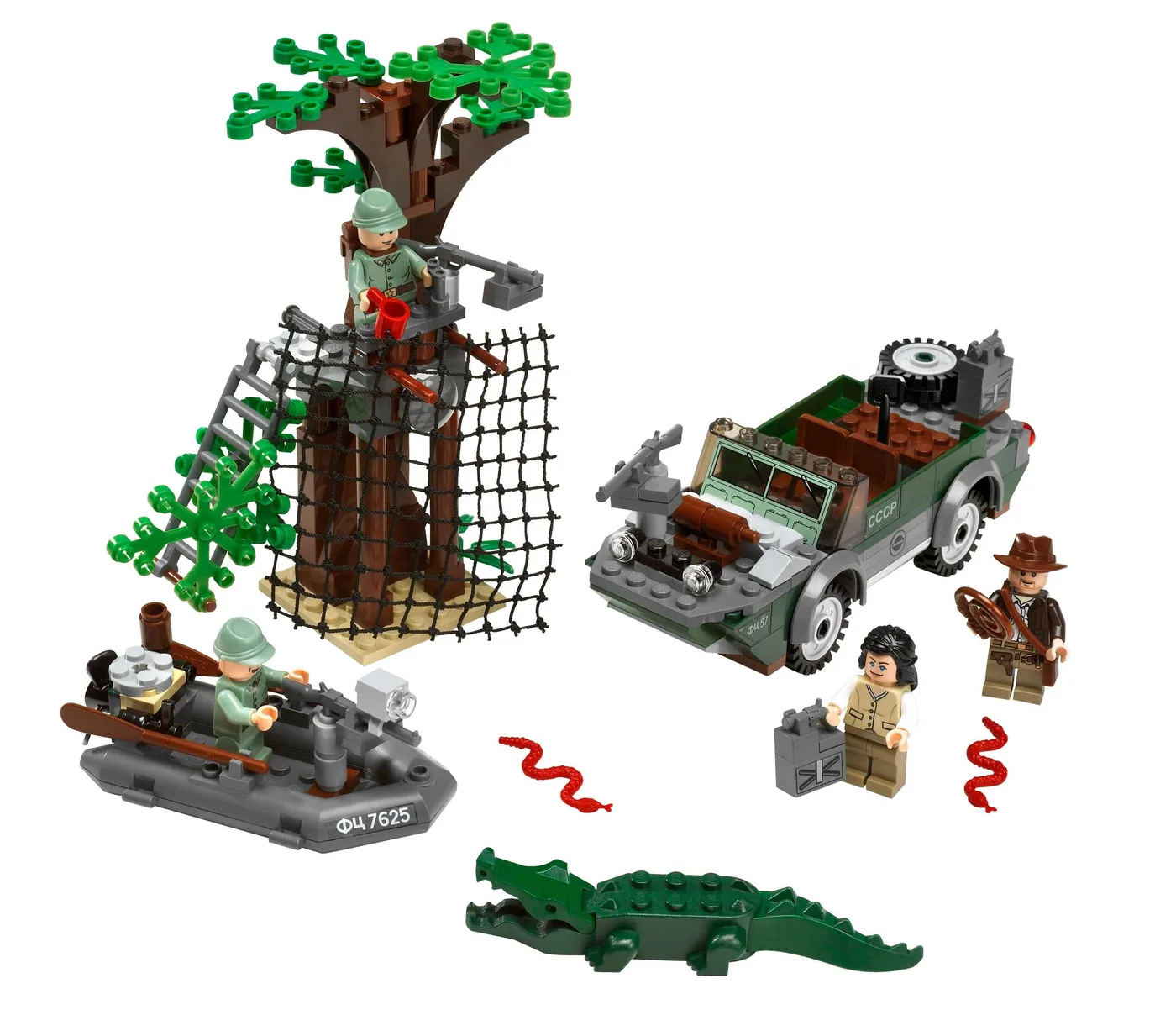 LEGO 7625 Course-poursuite sur la rivière - prix | Brick Broker