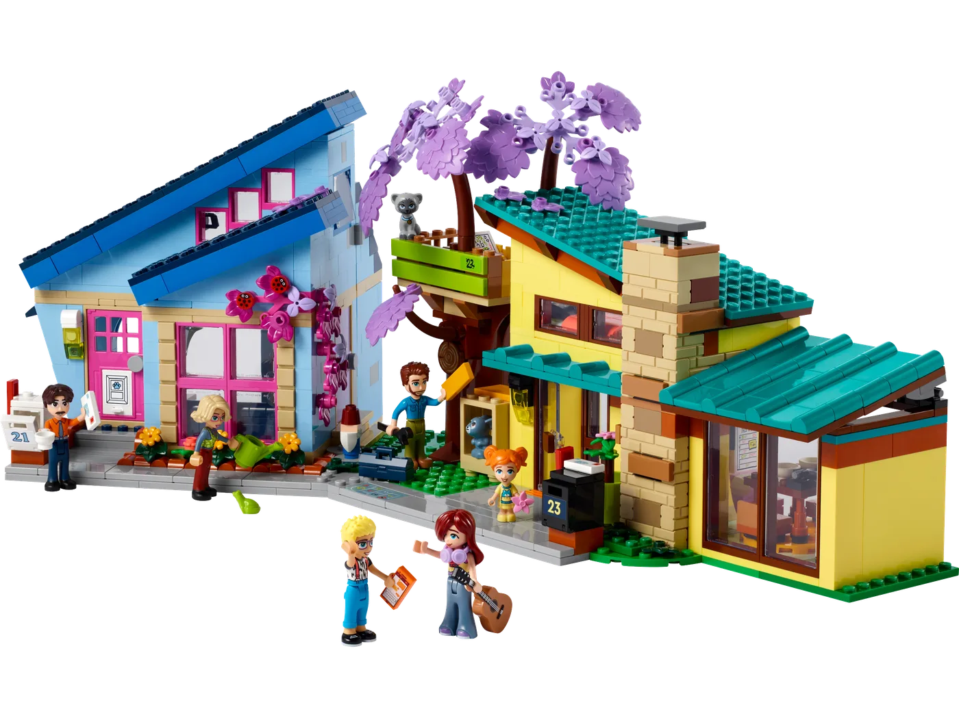LEGO 42620 Maisons Familiales d'Olly et Paisley - prix | Brick Broker