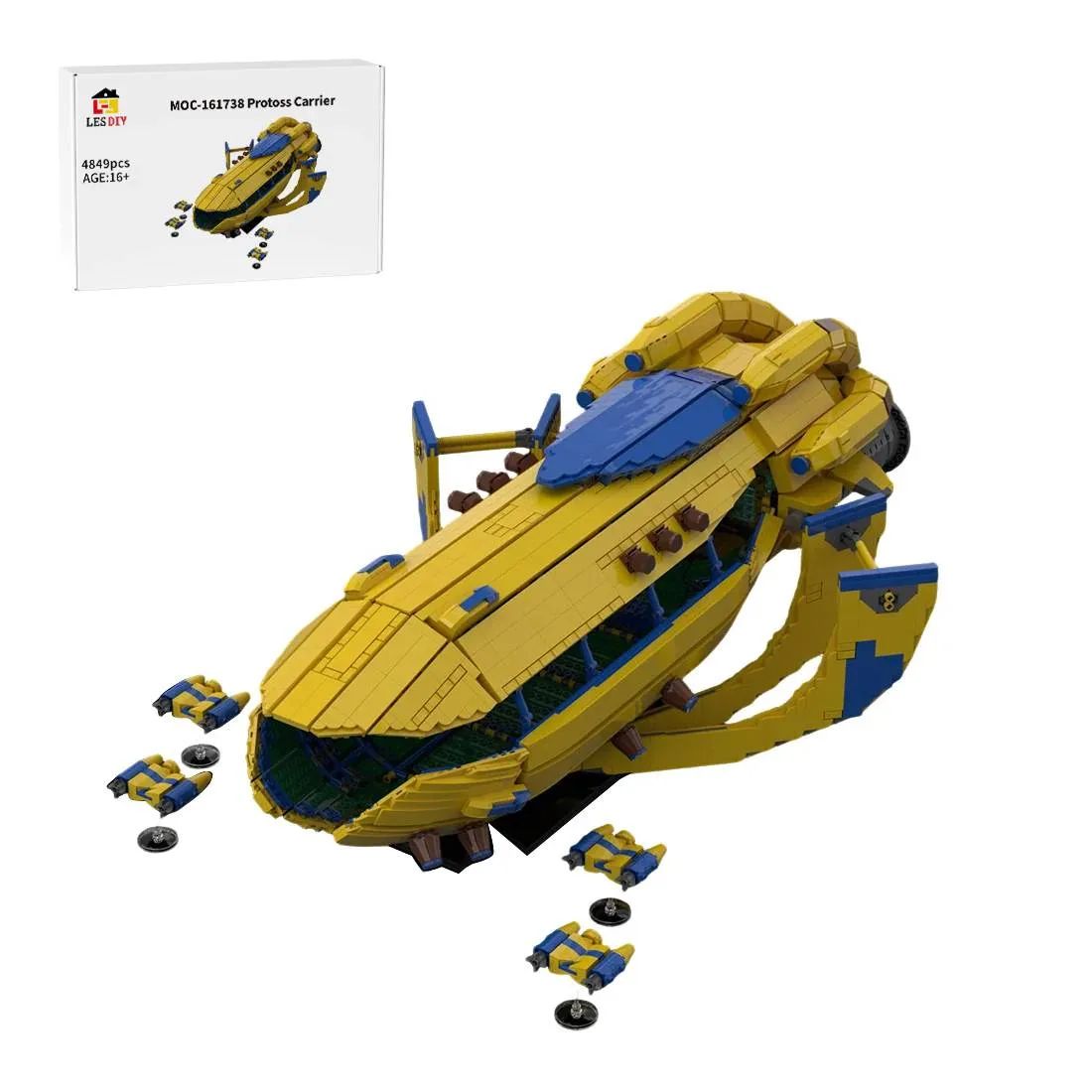 LesDiy Vaisseau spatial Transporteur Protoss (LESDIY-3724425) - prix | Brick Broker