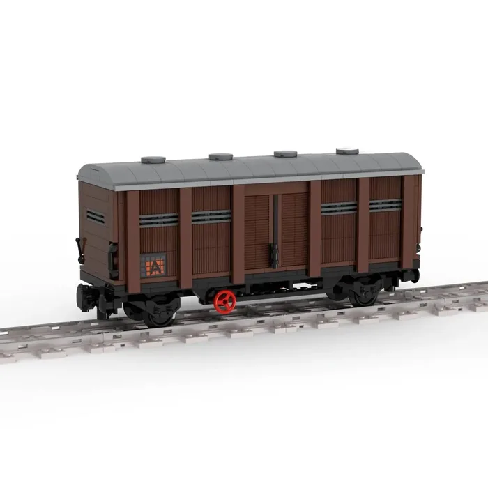 LesDiy Wagon couvert ordinaire / Wagon couvert à deux essieux (LESDIY-3333543) - prix | Brick Broker