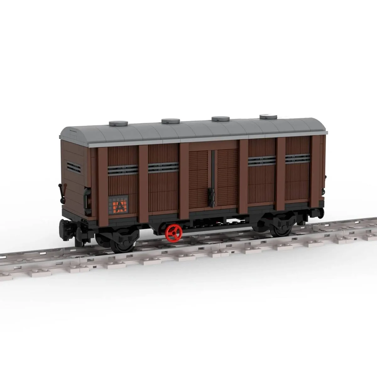 LesDiy Wagon couvert ordinaire / Wagon couvert à deux essieux (LESDIY-3333543) - prix | Brick Broker