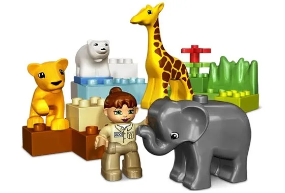 LEGO 4962 Zoo pour Bébés - prix et où acheter | Brick Broker