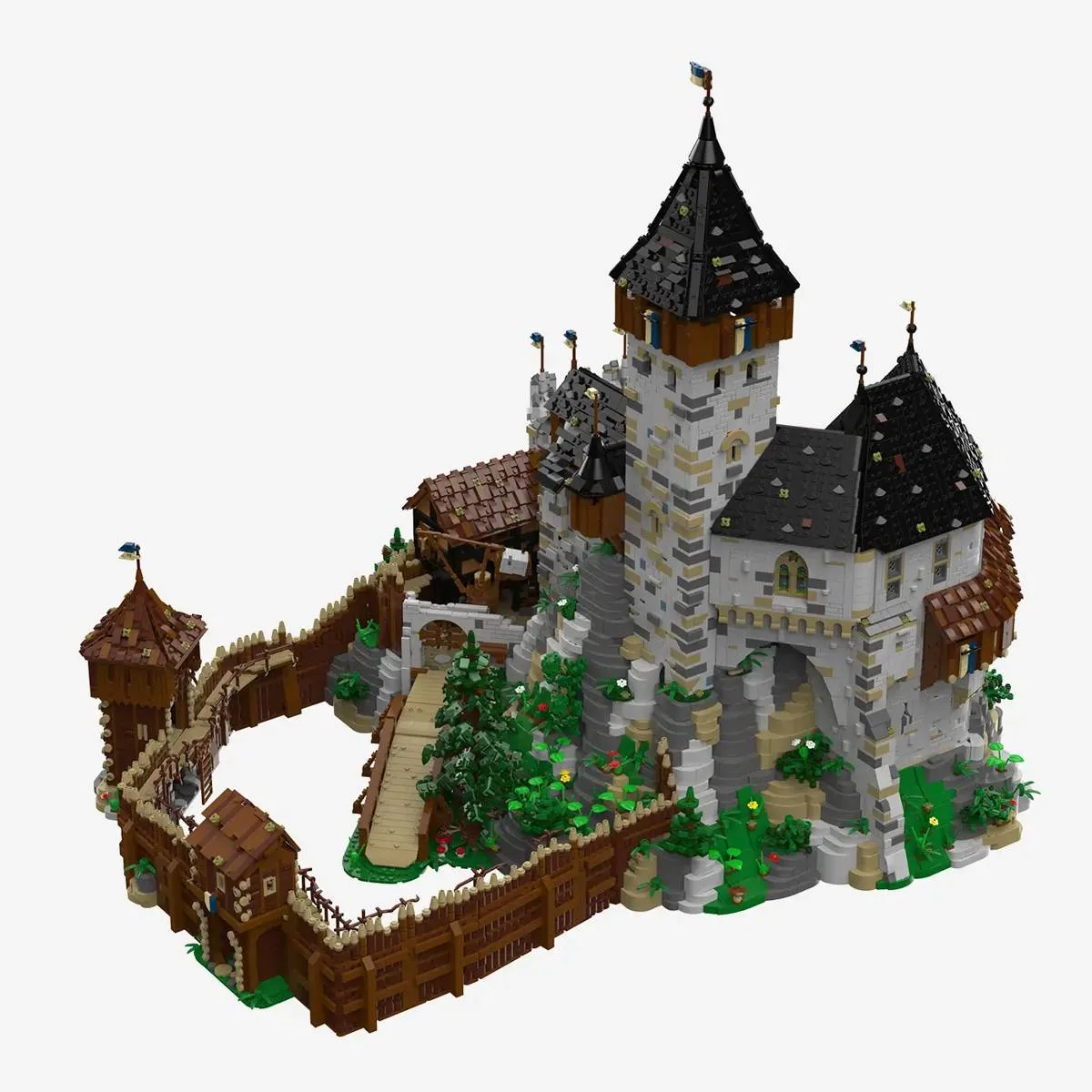 BlueBrixx Château de Blaustein - Tour à la menthe (BB-109713) - prix | Brick Broker