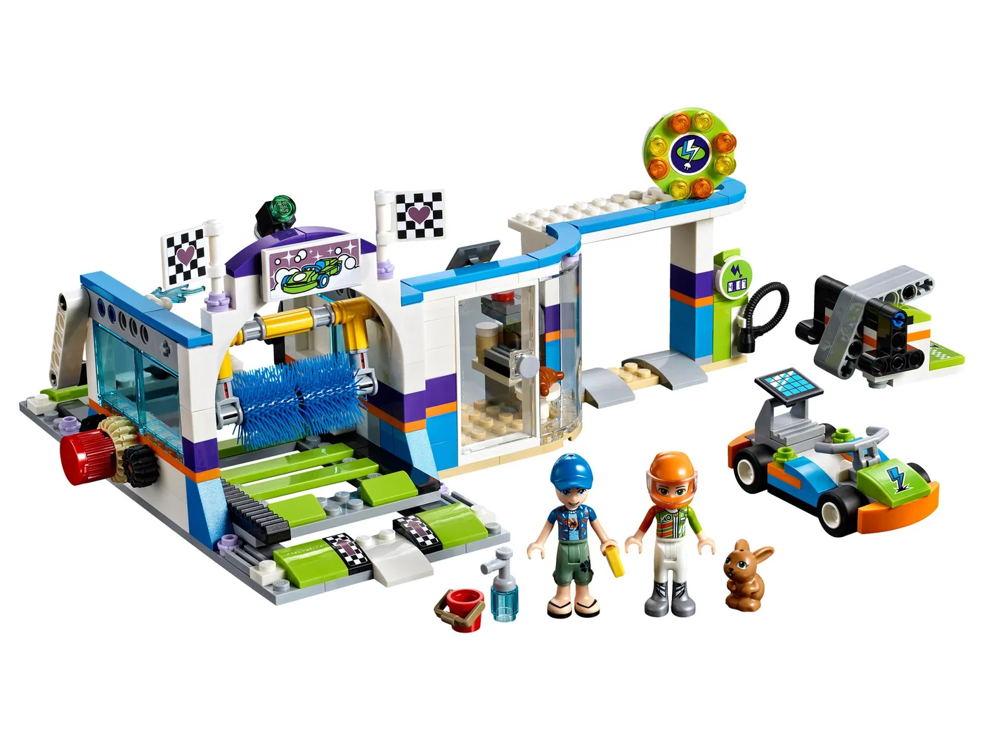 LEGO 41350 Lavage auto et brosses tournantes - prix | Brick Broker