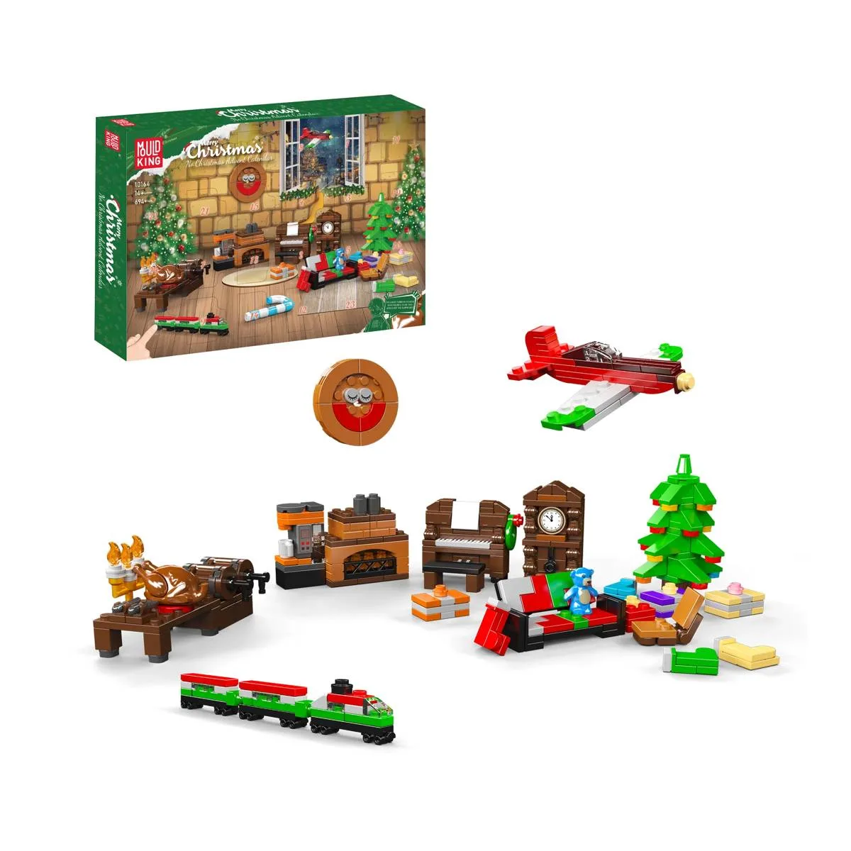 Mould King Calendrier de l'Avent de Noël (MOU-10164) - prix | Brick Broker