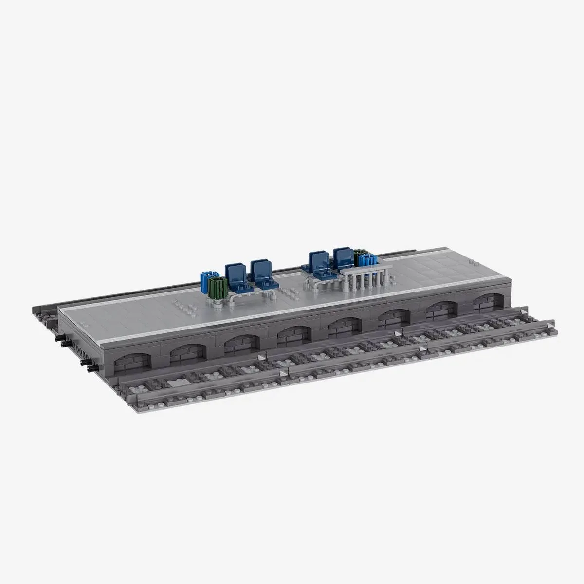 BlueBrixx Quais larges de la gare de Studgart (BB-108425) - prix | Brick Broker