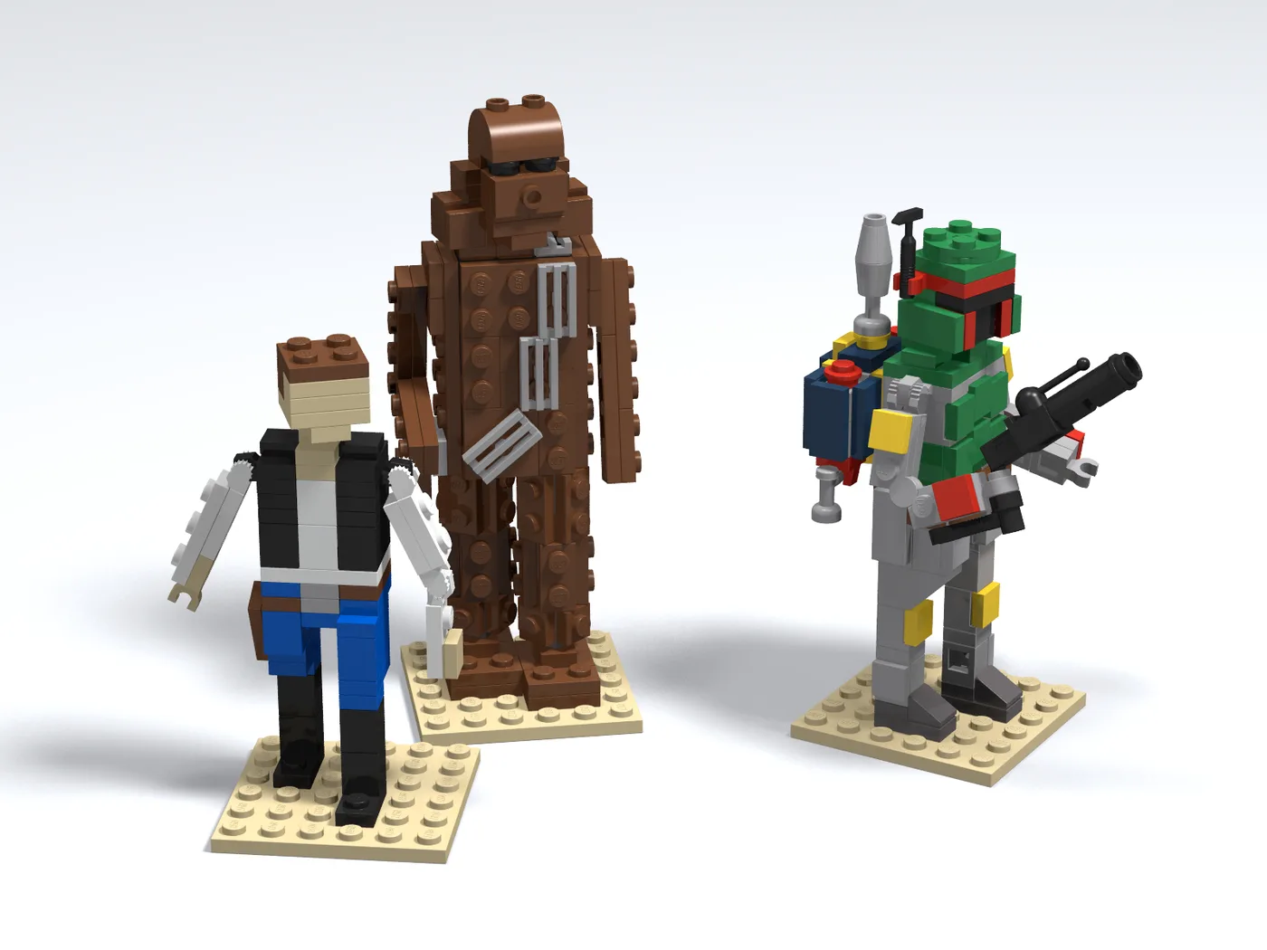 LEGO Figurines Star Wars Miniland (Fête des Collectionneurs Toy Fair 2011) (TOYFAIR2011-1) - prix | Brick Broker
