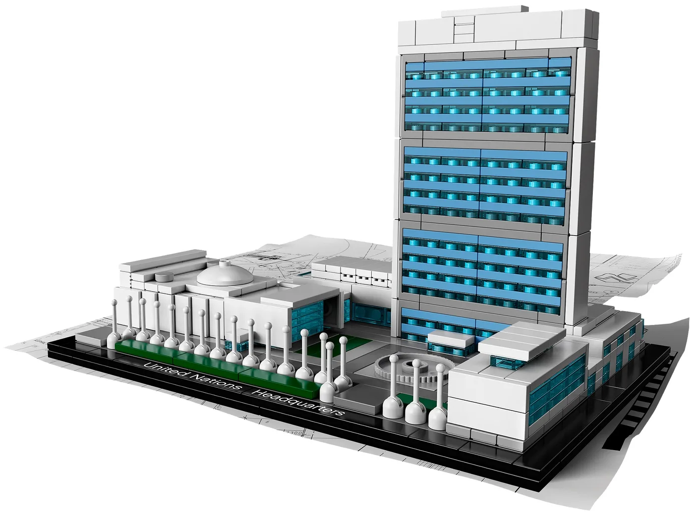 LEGO 21018 Siège des Nations Unies - prix | Brick Broker