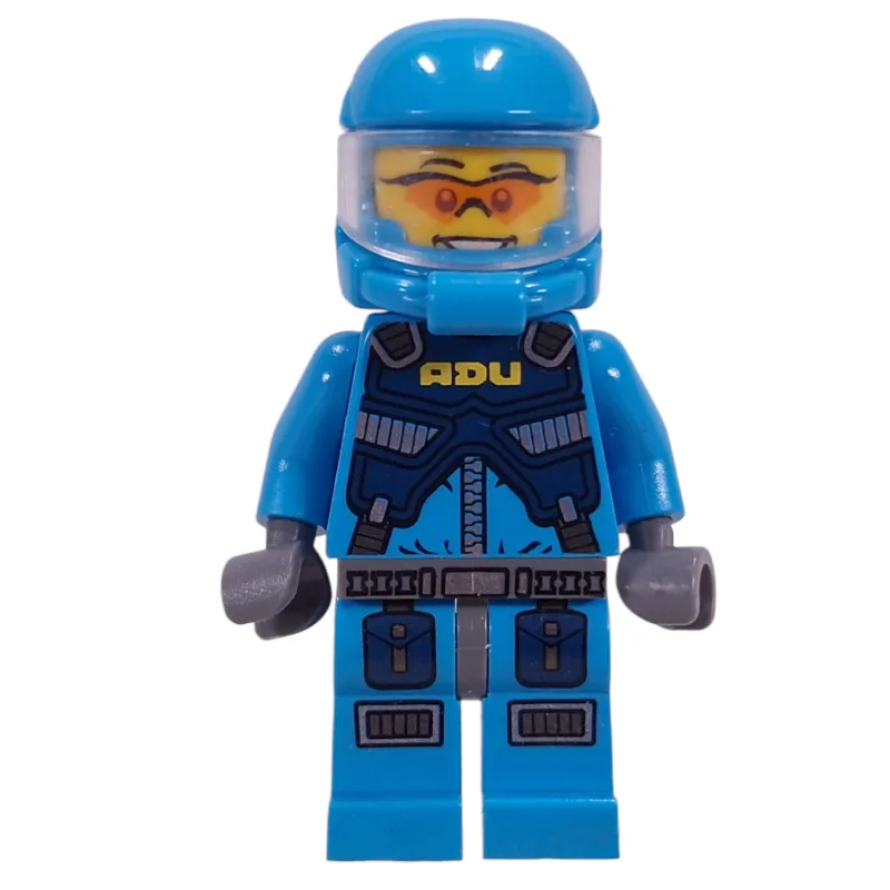 ADU Soldier, Orange Sunglasses, Dark Bluish G… — minifigurine LEGO | Brick Broker