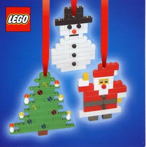 LEGO 4759 Trois Décorations de Noël - Père Noël, Arbre et Bonhomme de Neige - prix | Brick Broker