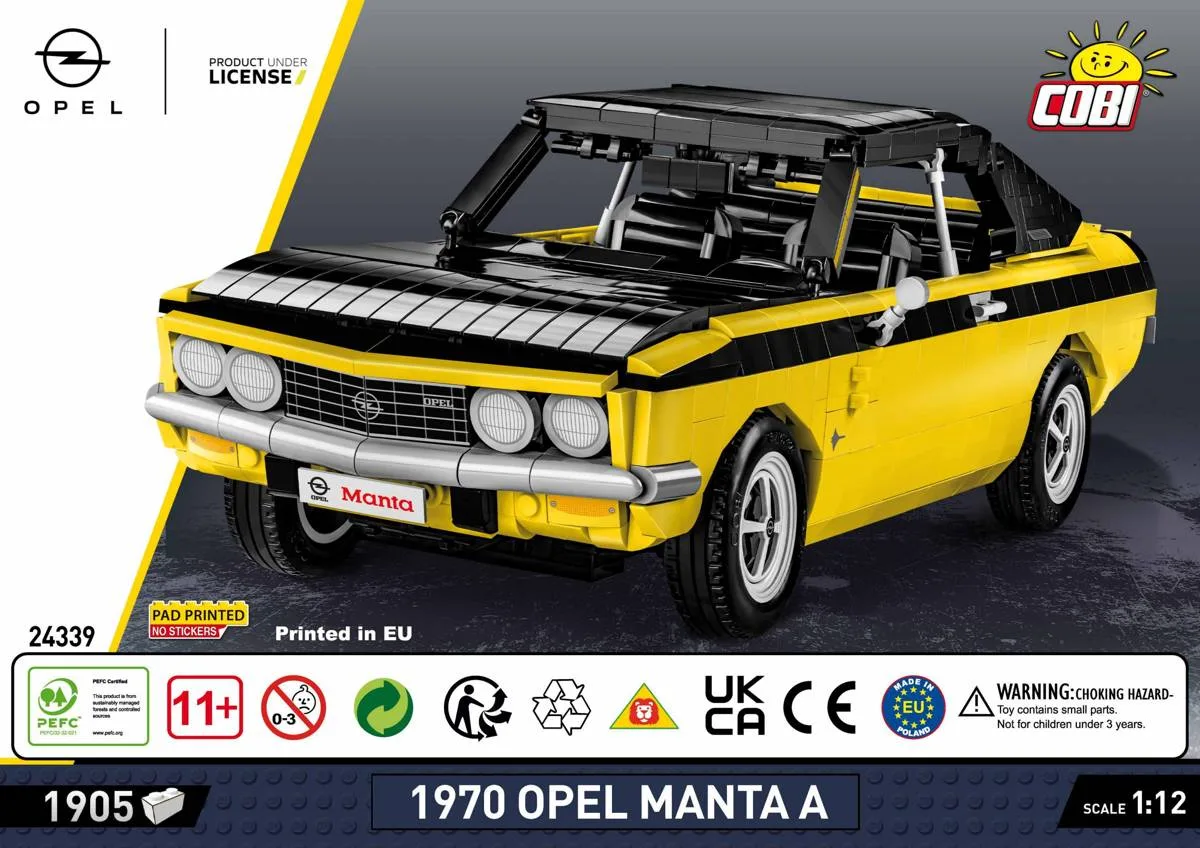 COBI Opel Manta A 1970 (COBI-24339) - prix | Brick Broker