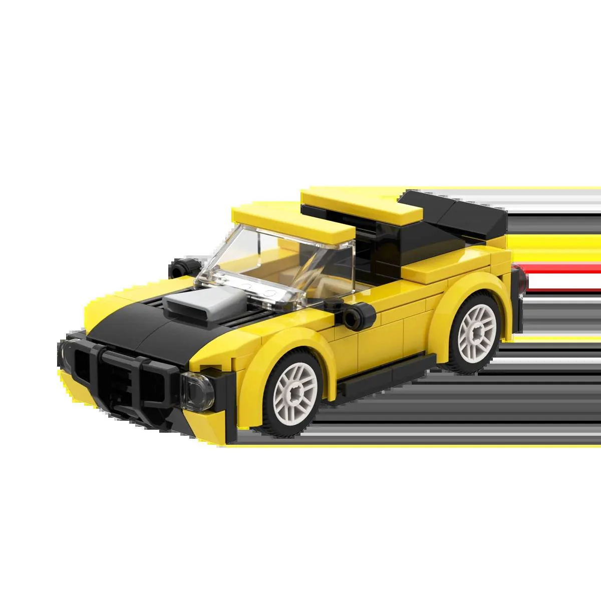 BRIXIES Mini Racer jaune (BRIXIES-222.103) - prix | Brick Broker