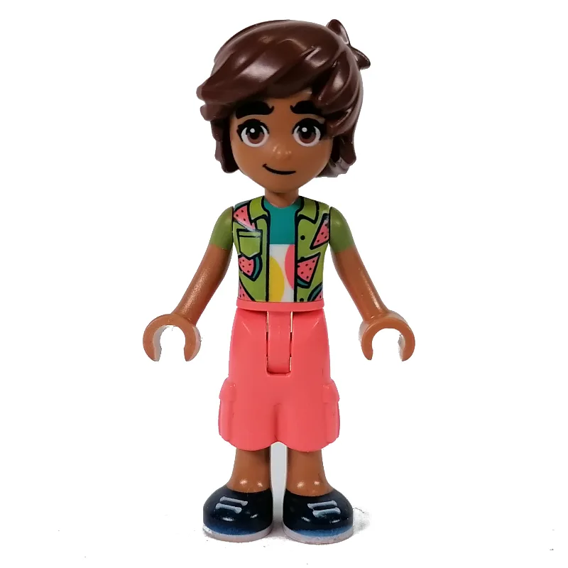 Leo - Lime Shirt, Coral Pants — dans quels sets LEGO ? (fig-013289) | Brick Broker