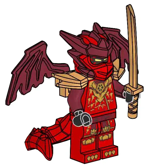 LEGO Kai - Forme Draconus (L0002204-1) - prix | Brick Broker