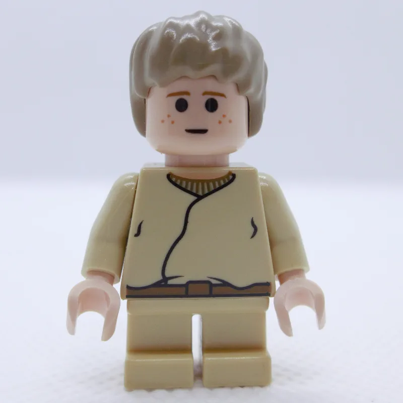 Anakin Skywalker, Child, Dark Tan Hair, Black… — minifigurine LEGO | Brick Broker