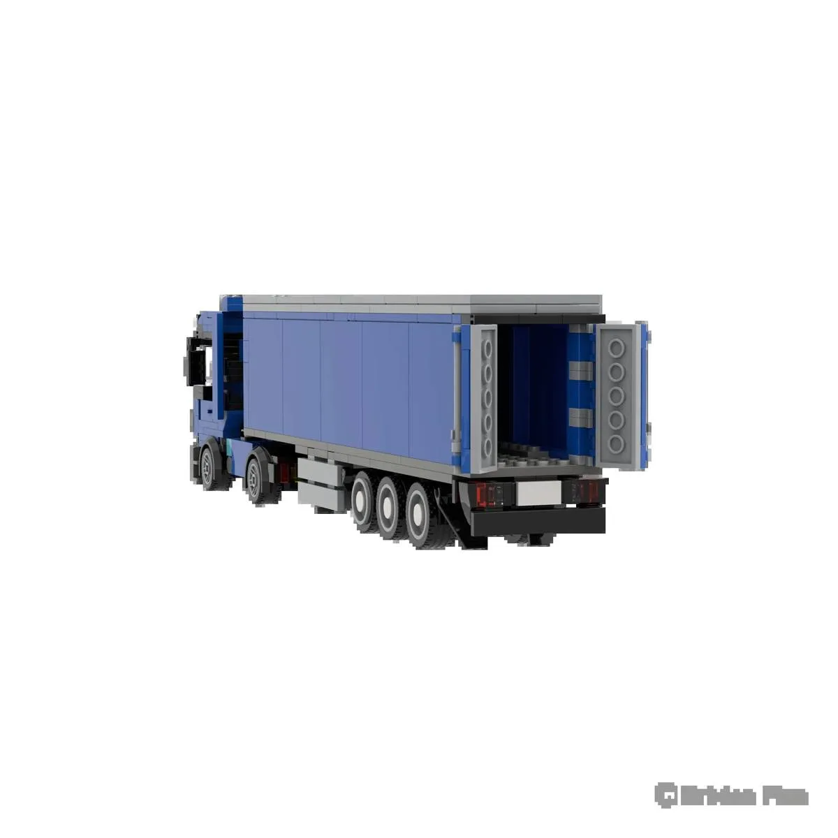 BRIXIES Camion avec remorque (BRIXIES-222.405) - prix | Brick Broker