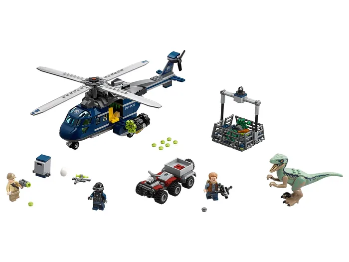 LEGO 75928 La poursuite en hélicoptère de Blue - prix | Brick Broker