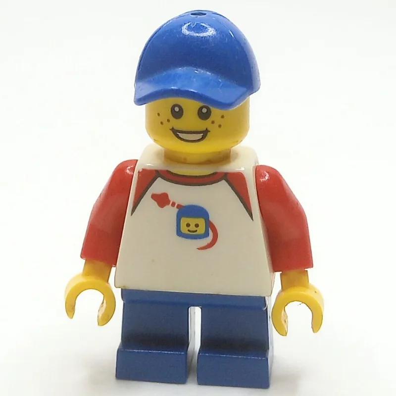 Kid - White Torso, Blue Legs, BLue Cap — dans quels sets LEGO ? (fig-009318) | Brick Broker