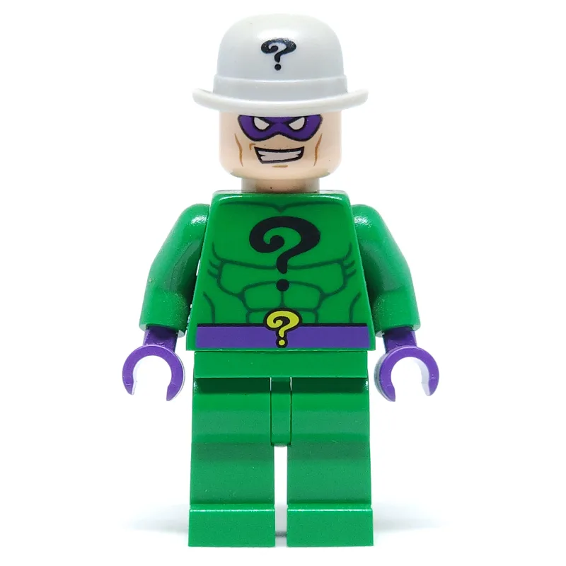 The Riddler with Light Bluish Gray Hat — dans quels sets LEGO ? (fig-002216) | Brick Broker