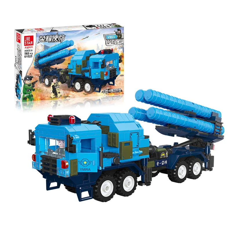 JIESTAR HQ-9 Air Defense Missile Model Kit (JS-61025) - prix | Brick Broker