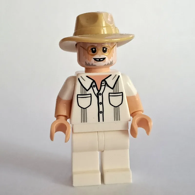 John Hammond, Light Nougat Arms — dans quels sets LEGO ? (fig-005999) | Brick Broker