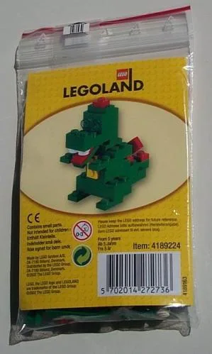 4189224 Sculpture de Dragon, Ollie (Version LEGOLAND Billund) - prix | Brick Broker