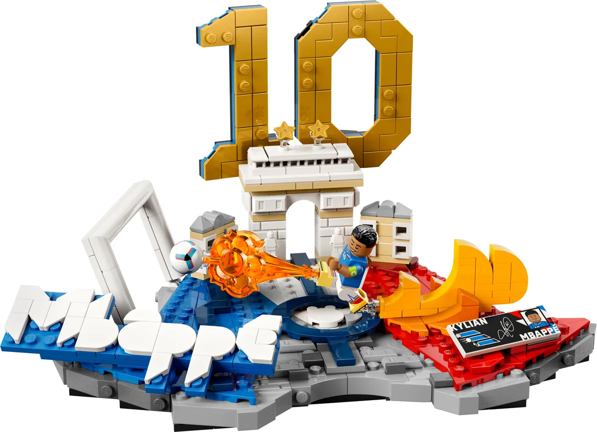 LEGO 43013 Kylian Mbappé – Moments Forts de Football - prix | Brick Broker