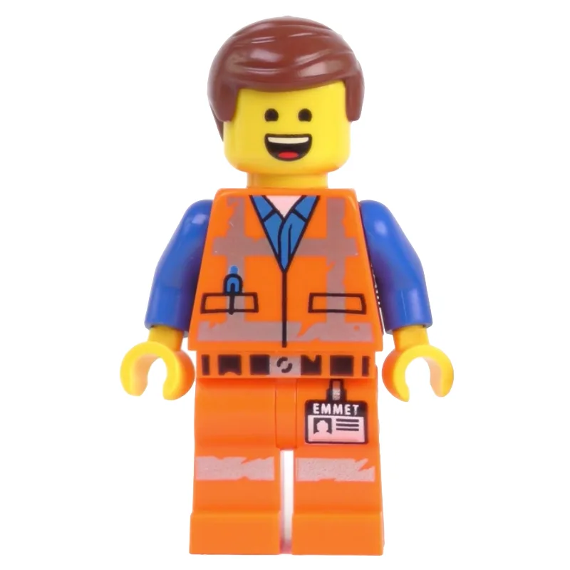 Emmet, Worn Outfit, Happy / Sad — dans quels sets LEGO ? (fig-001945) | Brick Broker