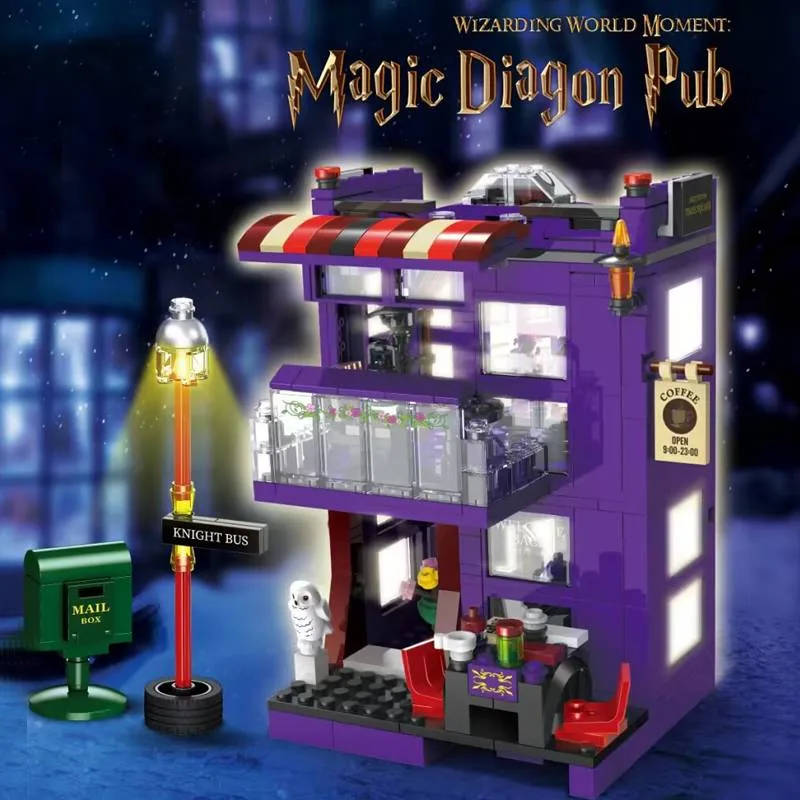 JIESTAR Pub Diagon magique (JS-JJ9003) - prix | Brick Broker