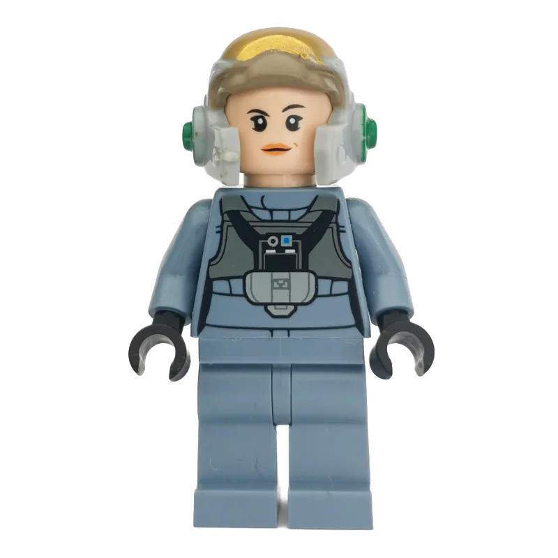 Rebel Pilot A-wing, Female, Sand Blue Uniform — minifigurine LEGO | Brick Broker