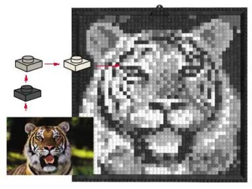 LEGO Tigre Mosaïque (K34434-1) - prix et où acheter | Brick Broker