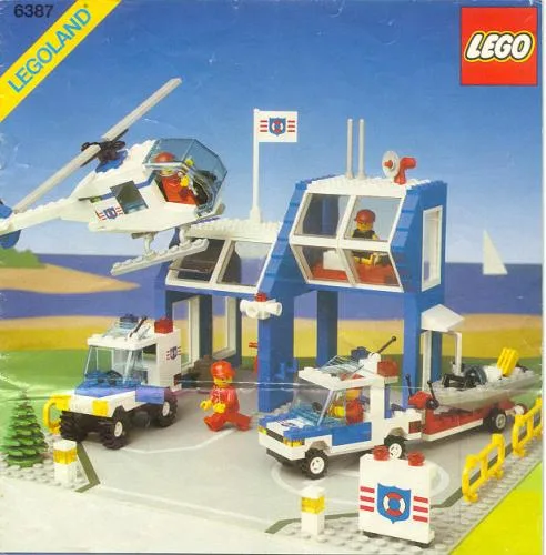 LEGO 6387 Base de sauvetage côtier - prix | Brick Broker