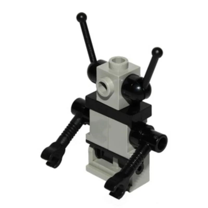 Classic Space Droid - Black and Grey, Hinge B… — minifigurine LEGO | Brick Broker