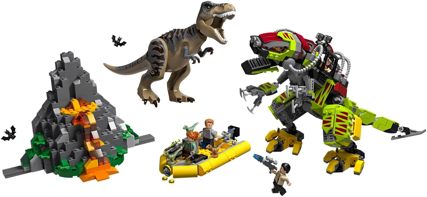 LEGO 75938 Combat T. rex contre Dino-Mech - prix | Brick Broker