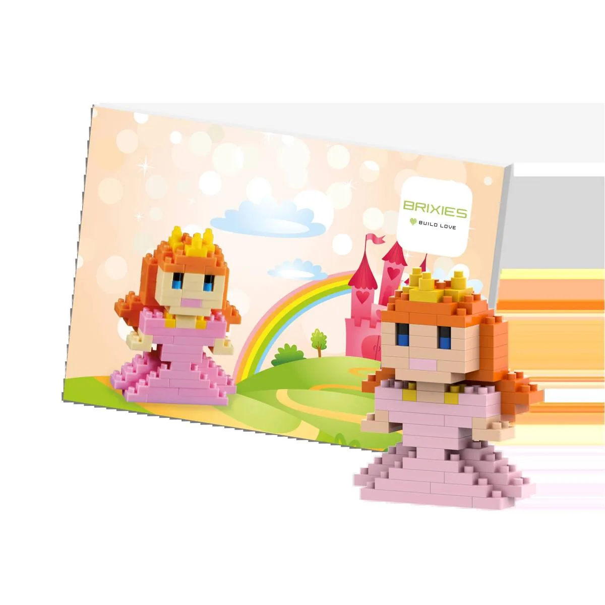 BRIXIES Carte postale Princesse (BRIXIES-220.097) - prix | Brick Broker