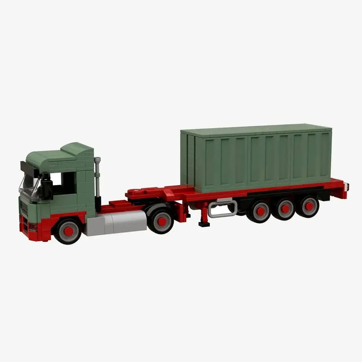 BlueBrixx Camion de logistique avec conteneur maritime (BB-103811) - prix | Brick Broker