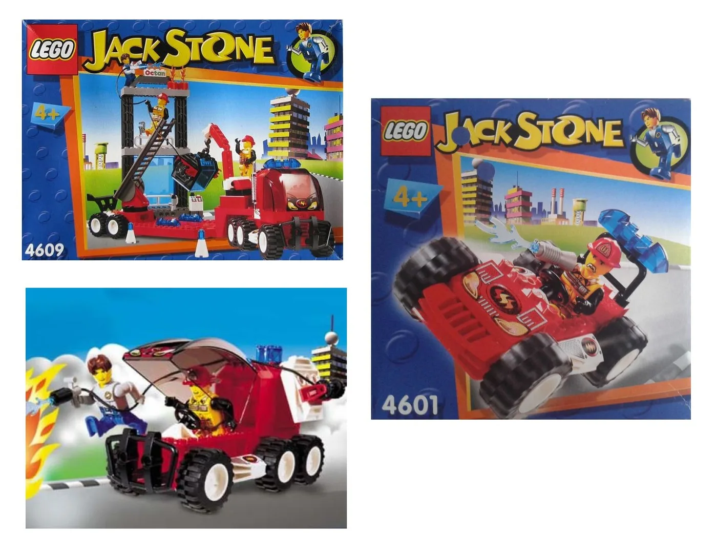 LEGO Kit de Sauvetage Pompier Jack Stone (K4609-1) - prix | Brick Broker