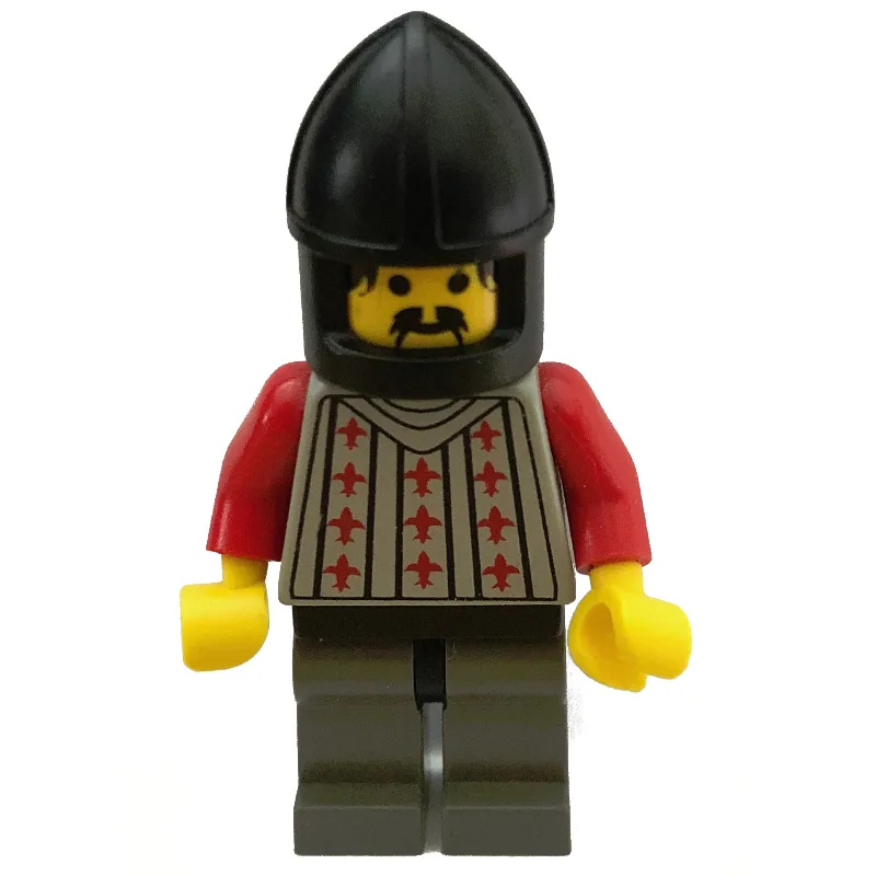 Knight (Fright Knights) - Dark Gray Legs, Bla… — minifigurine LEGO | Brick Broker