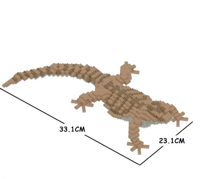 JEKCA Dragon barbu 01 - Taille Standard (JEK-ST19LZD01) - prix | Brick Broker