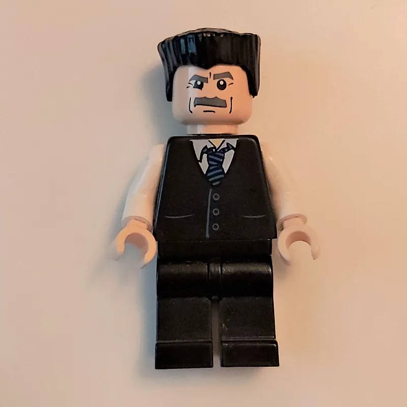 J. Jonah Jameson, Black Suit, Black Hair — minifigurine LEGO | Brick Broker