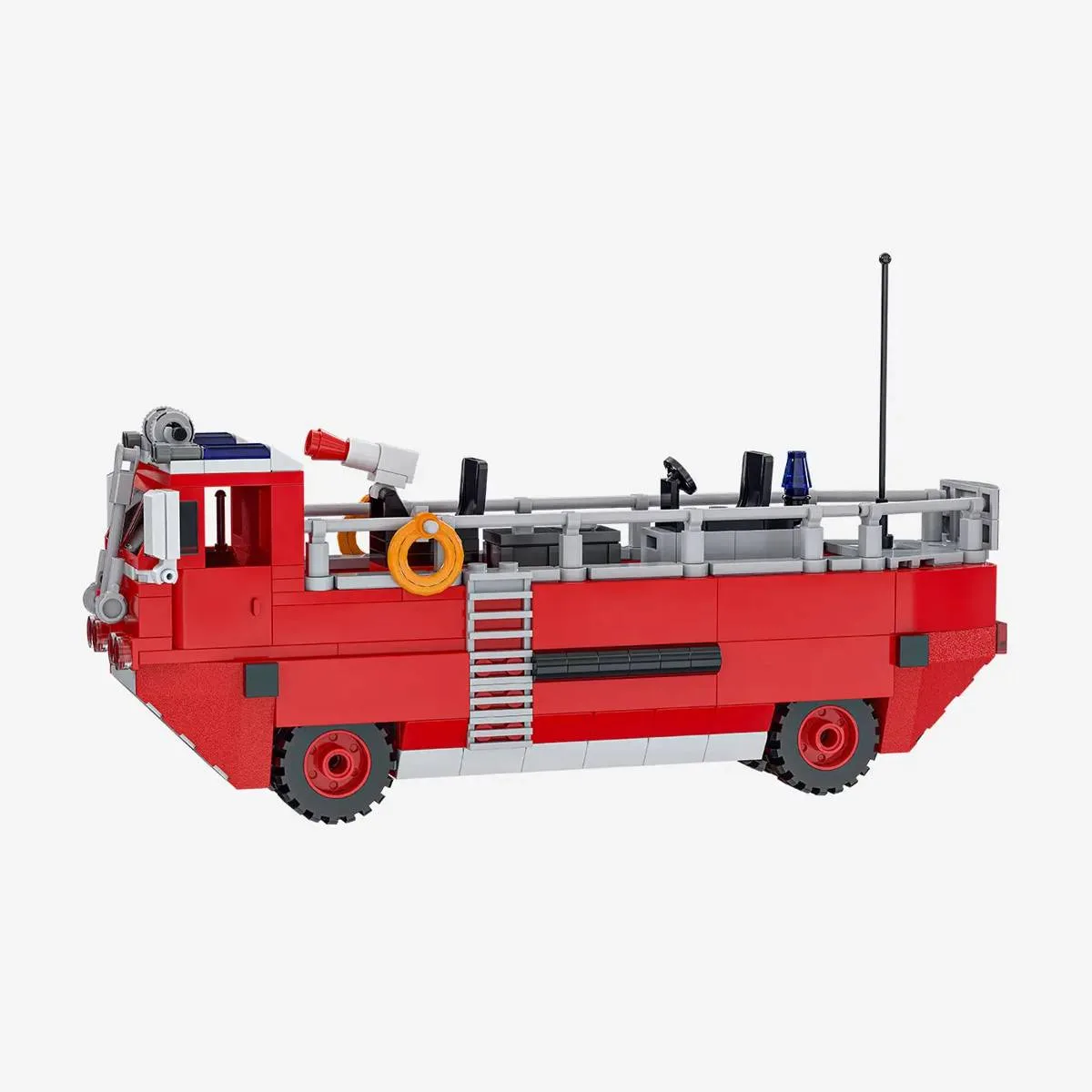 BlueBrixx Camion de pompiers amphibie (BB-110793) - prix | Brick Broker