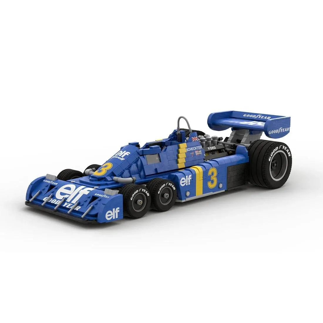 LesDiy Tyrrell P34 1976 - échelle (LESDIY-3606261) - prix | Brick Broker