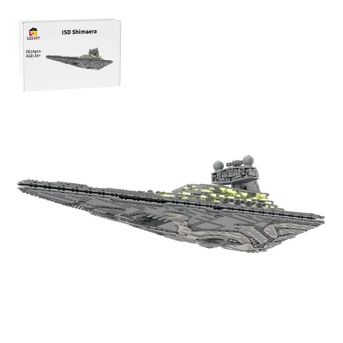 LesDiy Destroyer impérial classe Chimaera de Thrawn (LESDIY-3673591) - prix | Brick Broker