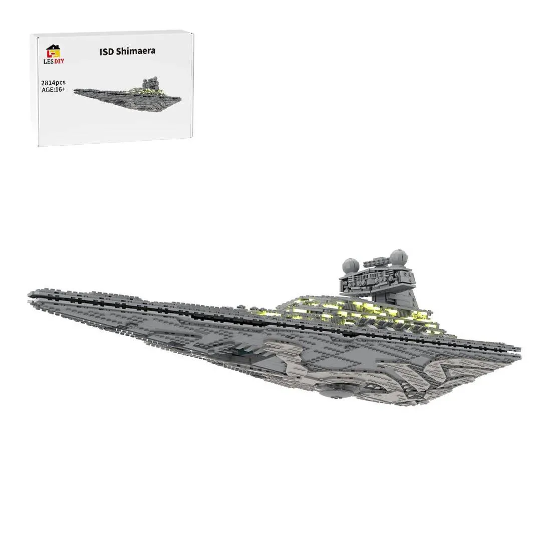 LesDiy SW Thrawn's Chimaera Imperial 1 class Destroyer (LESDIY-3673591) - prix | Brick Broker
