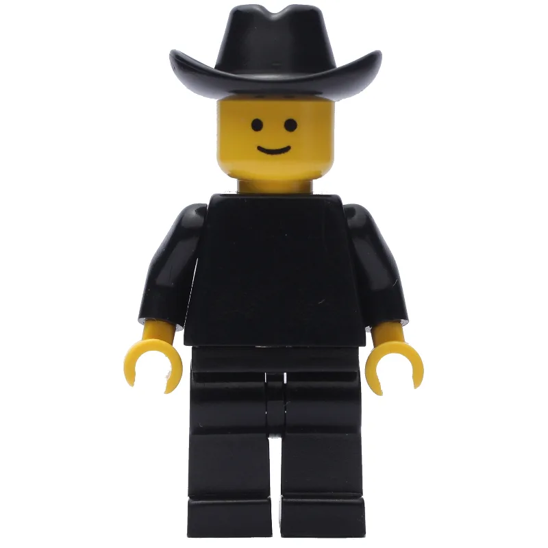 Man, Plain Black, Black Cowboy Hat — dans quels sets LEGO ? (fig-008741) | Brick Broker