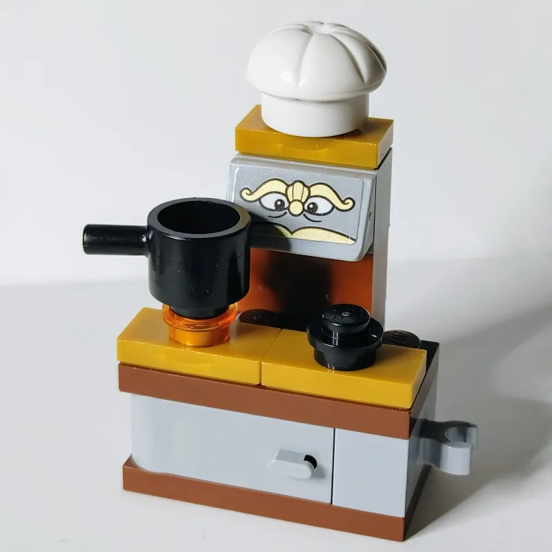 Chef Bouche [Plain] — dans quels sets LEGO ? (fig-014472) | Brick Broker