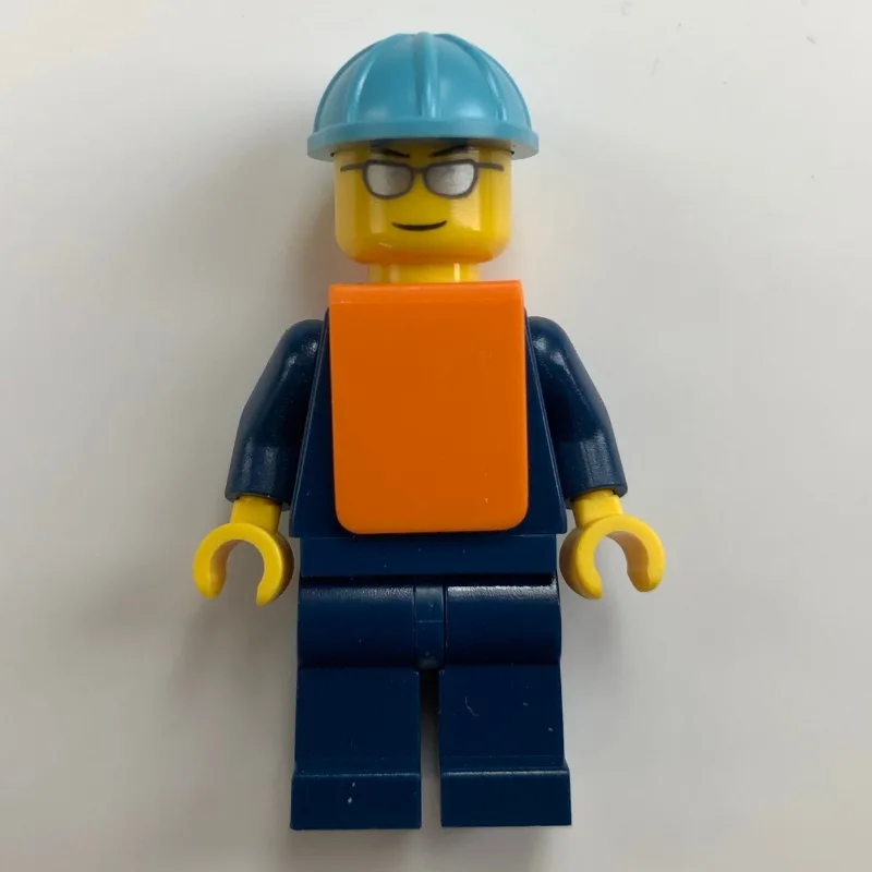 Train Worker, Maersk - Sunglasses — dans quels sets LEGO ? (fig-009212) | Brick Broker