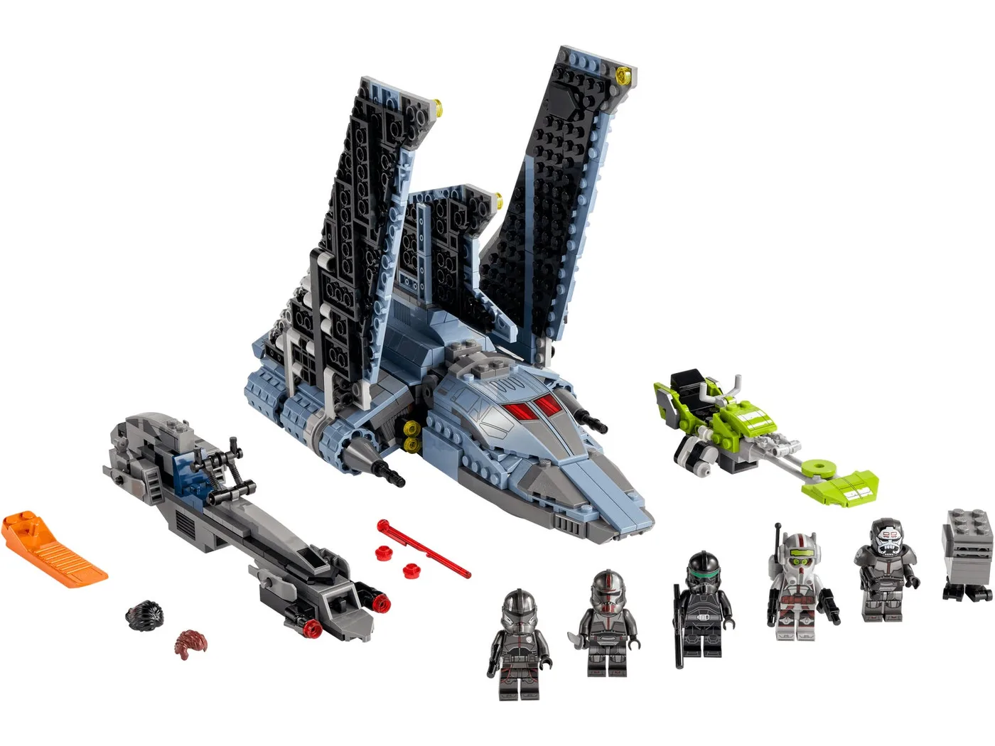 LEGO 75314 Le Shuttle d'Assaut de The Bad Batch - prix | Brick Broker