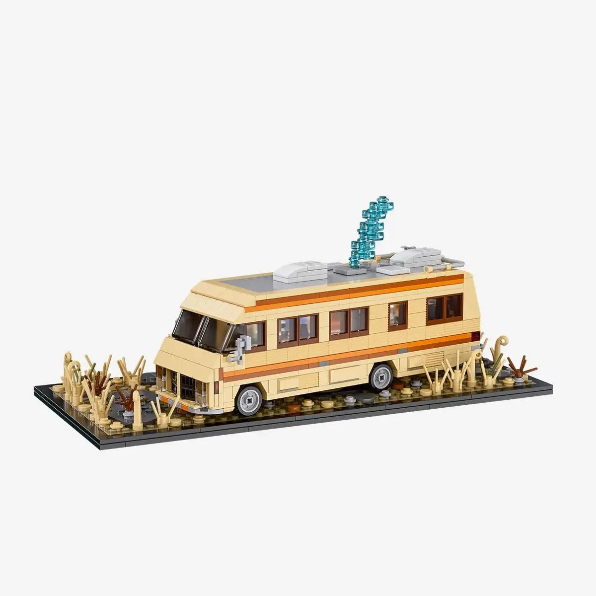 BlueBrixx Ancien van de camping (BB-109879) - prix | Brick Broker