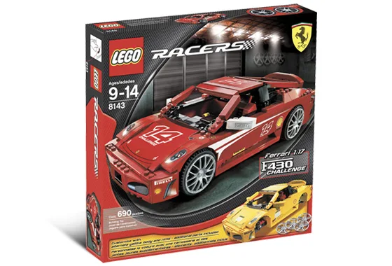 LEGO 8143 Ferrari 1:17 F430 Challenge - prix | Brick Broker